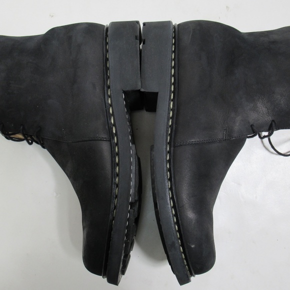 Paraboot Men's Lace Up Leather Boot Paratex Soles Black 7.5 US / 6.5 UK / 40 EU - Picture 8 of 12